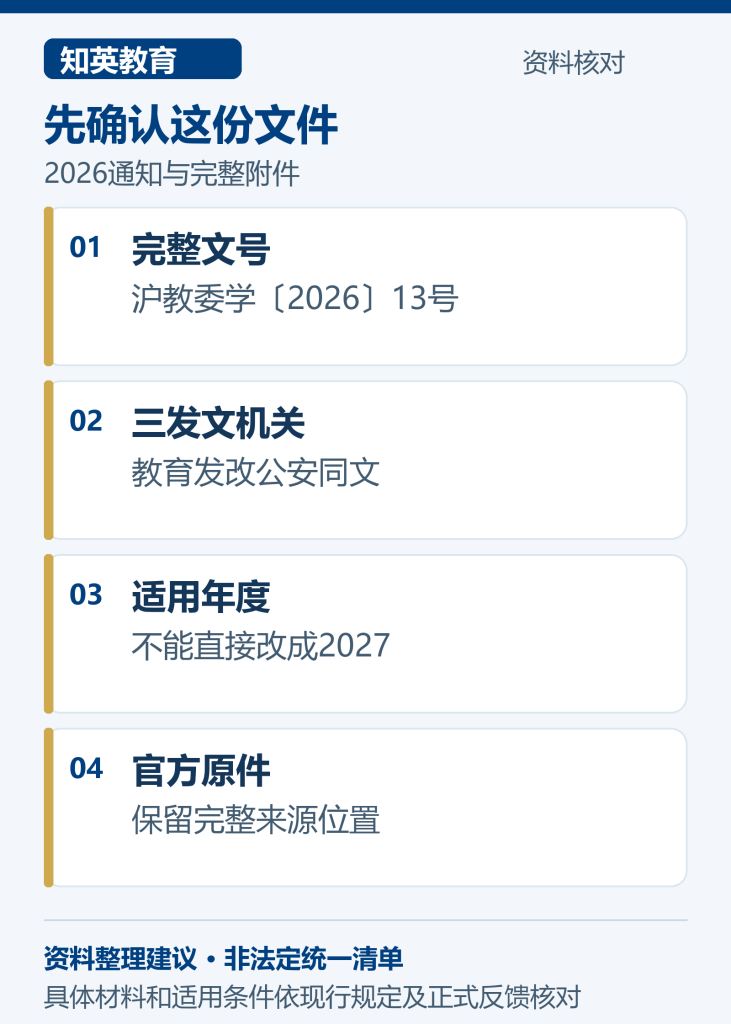 2026应届生落户官方通知文件身份核对图